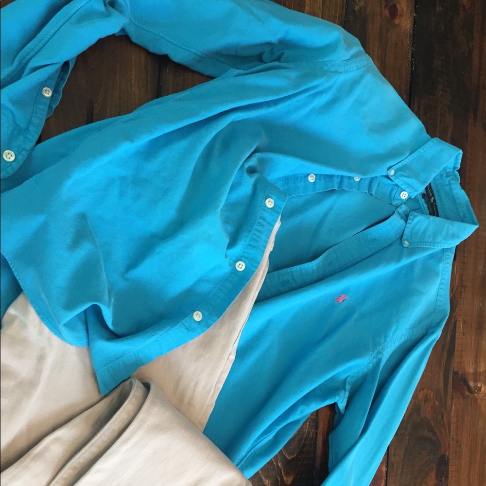 Ralph Lauren button down medium